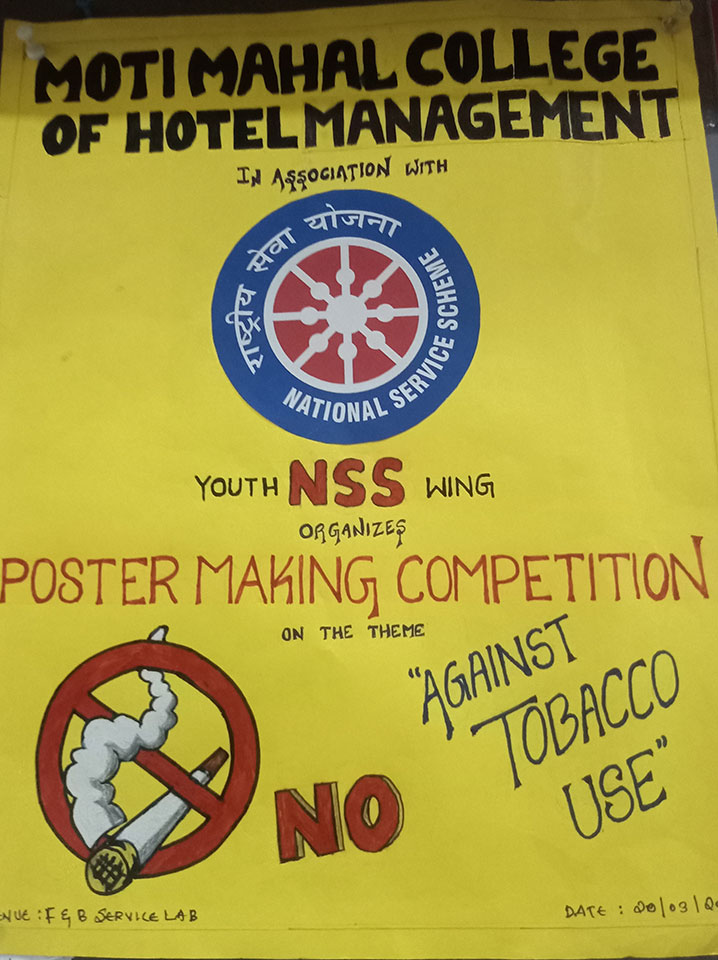 Youth NSS Wing organizes – Poster making competition